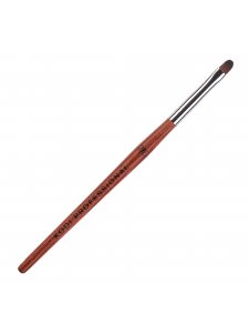 Acrylic handle gel brush №7/E (nylon; wooden handle)